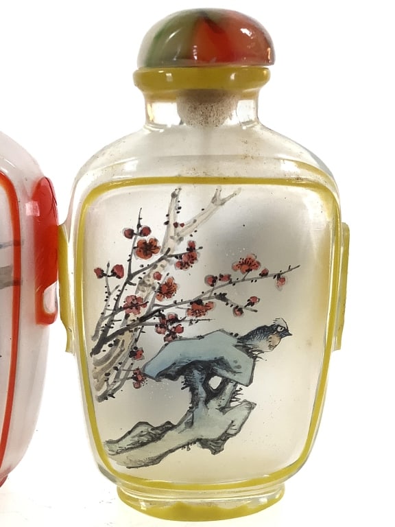 Reverse Hand-Painted Chinese Snuff Bottles - 6