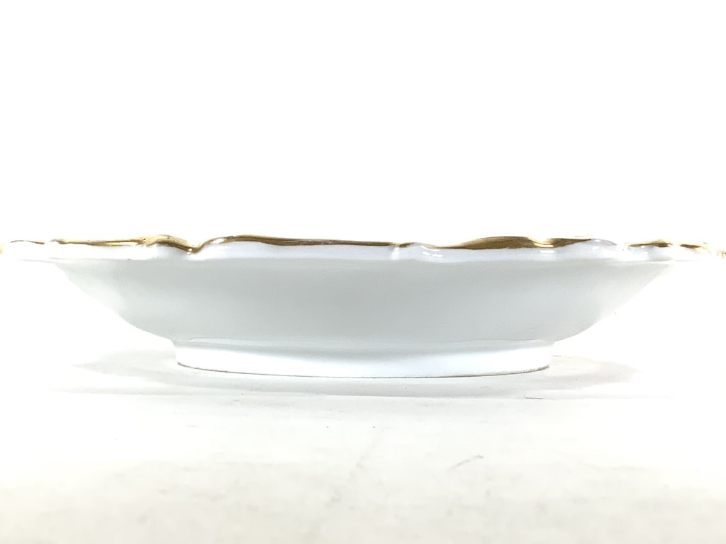 KPM Berlin Gilded Leaf Plate - 2