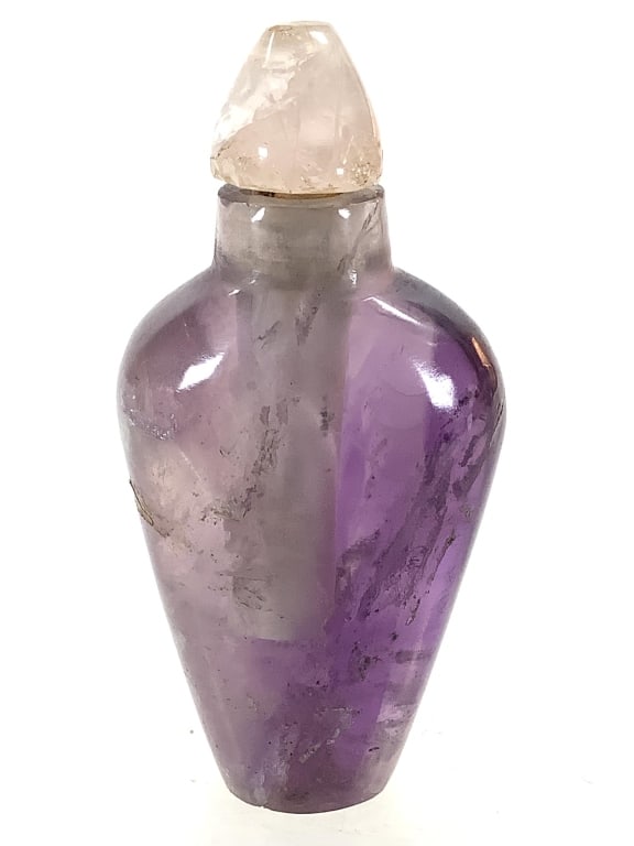 Amethyst Snuff Bottle - 2