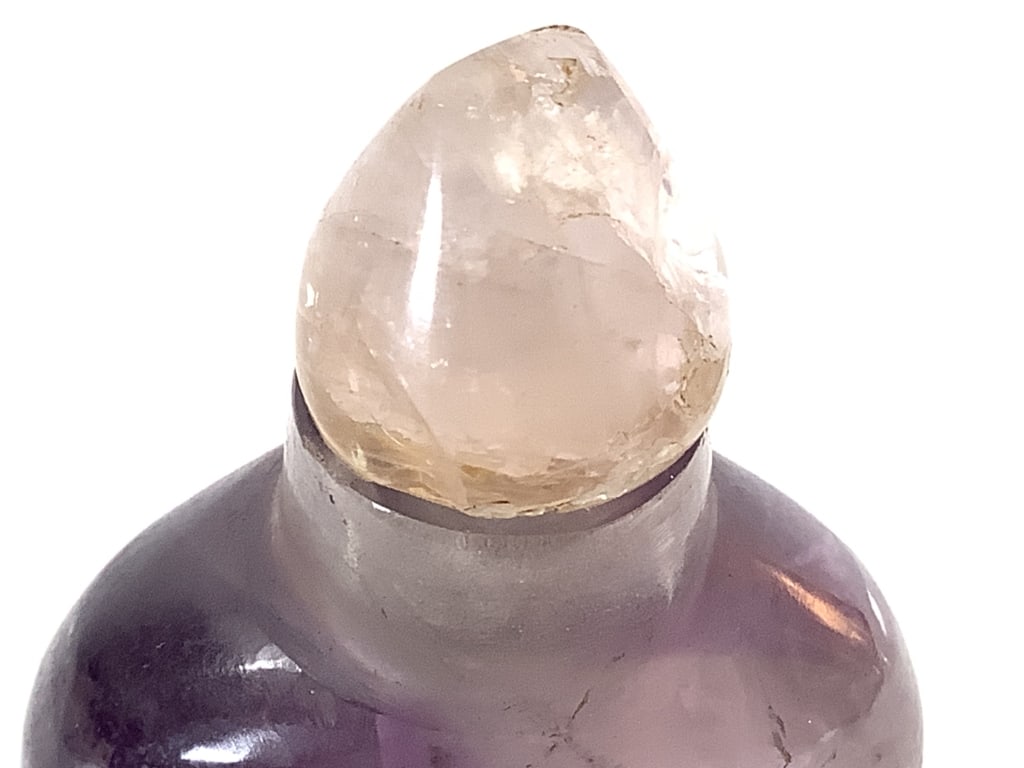 Amethyst Snuff Bottle - 4