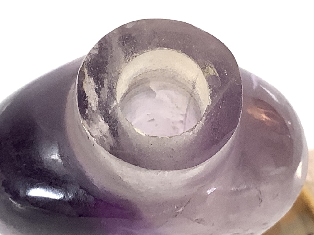 Amethyst Snuff Bottle - 5