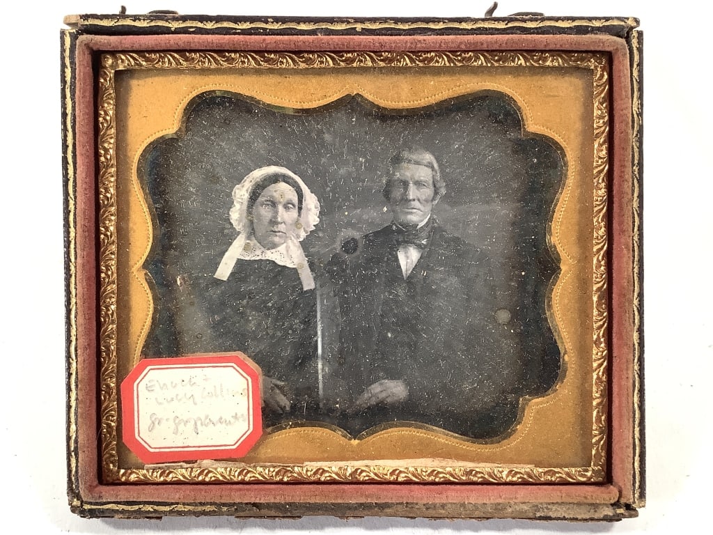 Daguerreotype Portrait Seated Couple (1 of 8)