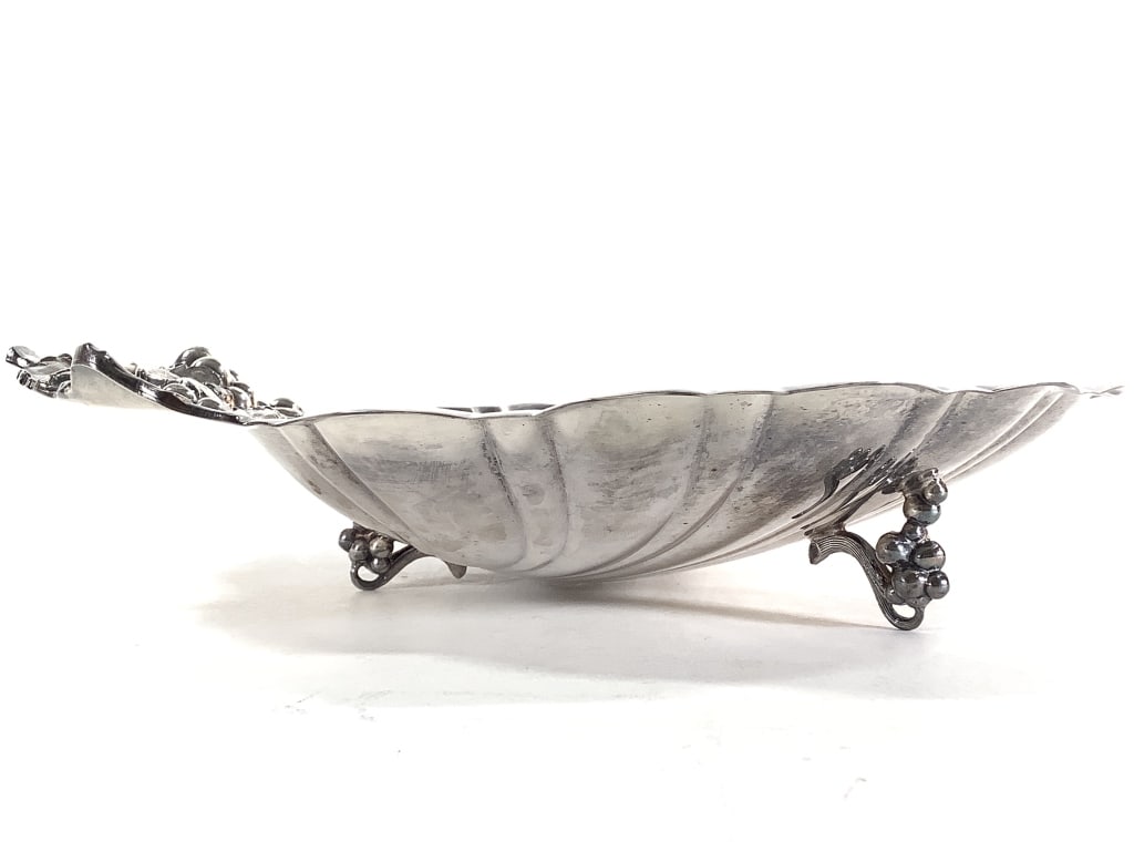 Reed & Barton Silverplate Footed Shell Dish - 2