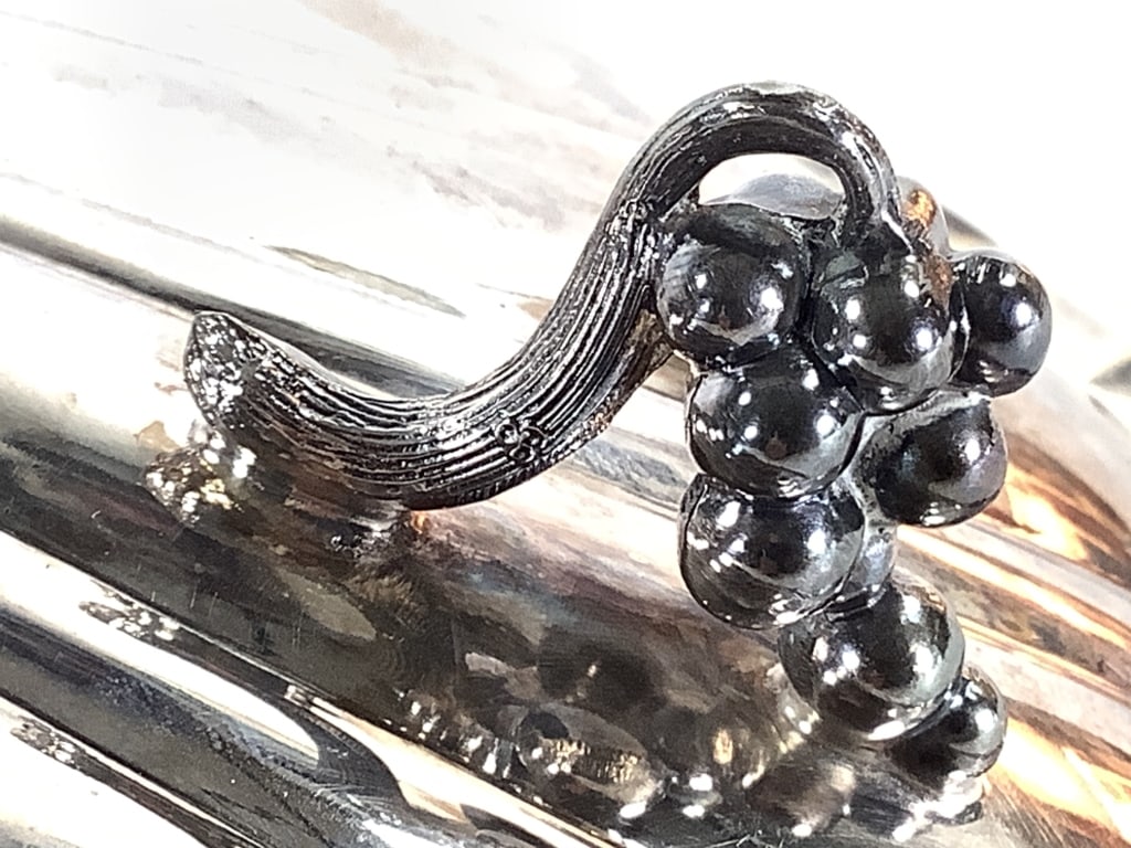 Reed & Barton Silverplate Footed Shell Dish - 5