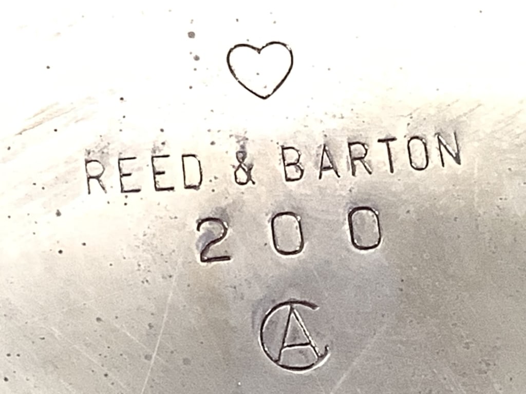 Reed & Barton Silverplate Footed Shell Dish - 6