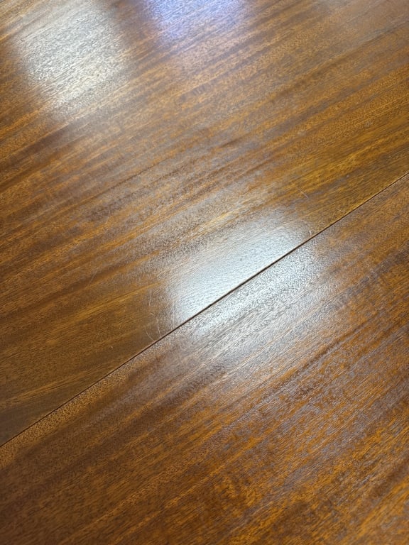 Nathan Margolis Figured Mahogany Drop Leaf Table - 5