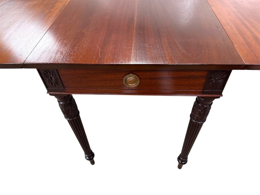 Antique Drop Leaf Table - 3