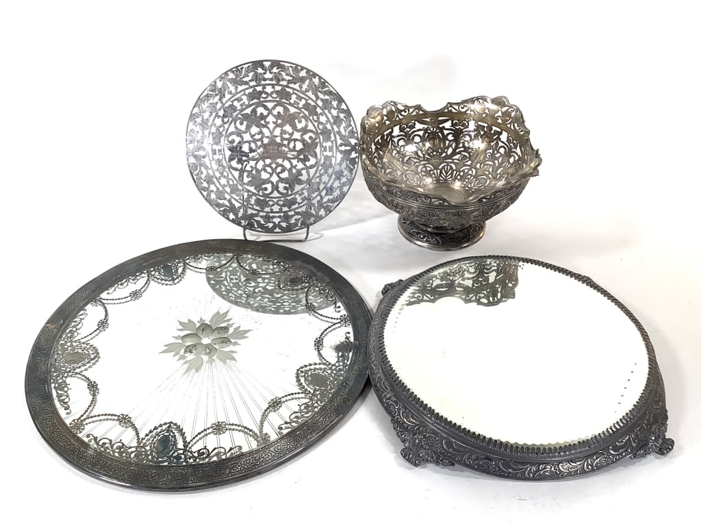 Van Bergh S.P. Co Sterling Silver Plate Dishes + (1 of 15)