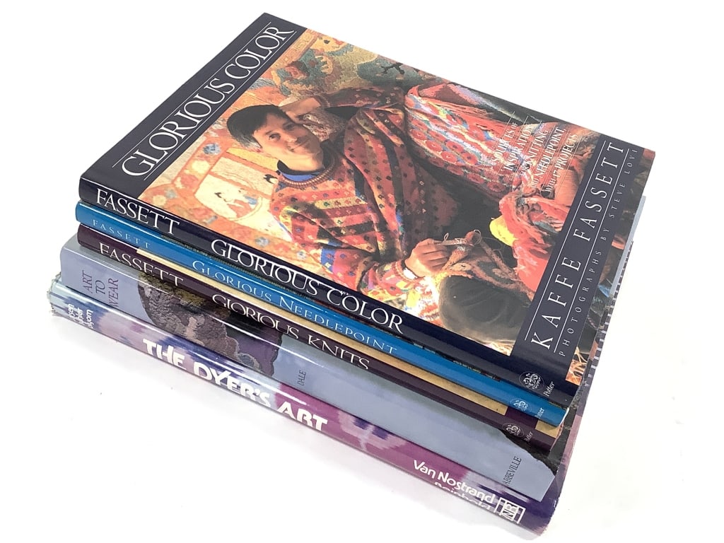 Fasset Knitting & Needlepoint Books, Art to Wear + (1 of 11)
