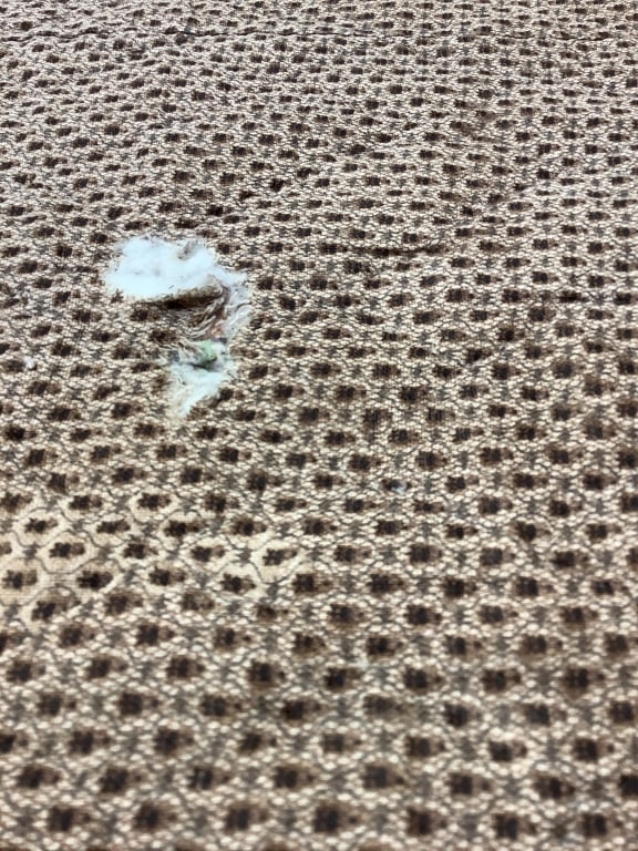 Silk Patchwork Diamond Quilt 77" x 77" - 10
