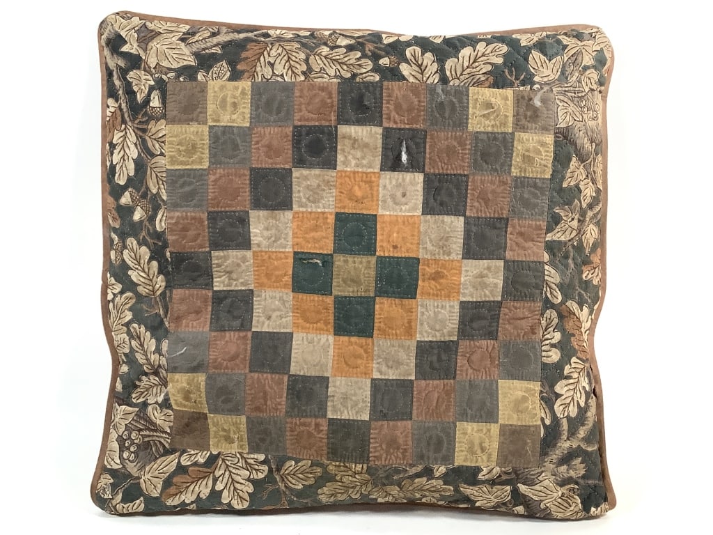 D Itter Quilted Decorative Patchwork Pillows - 2