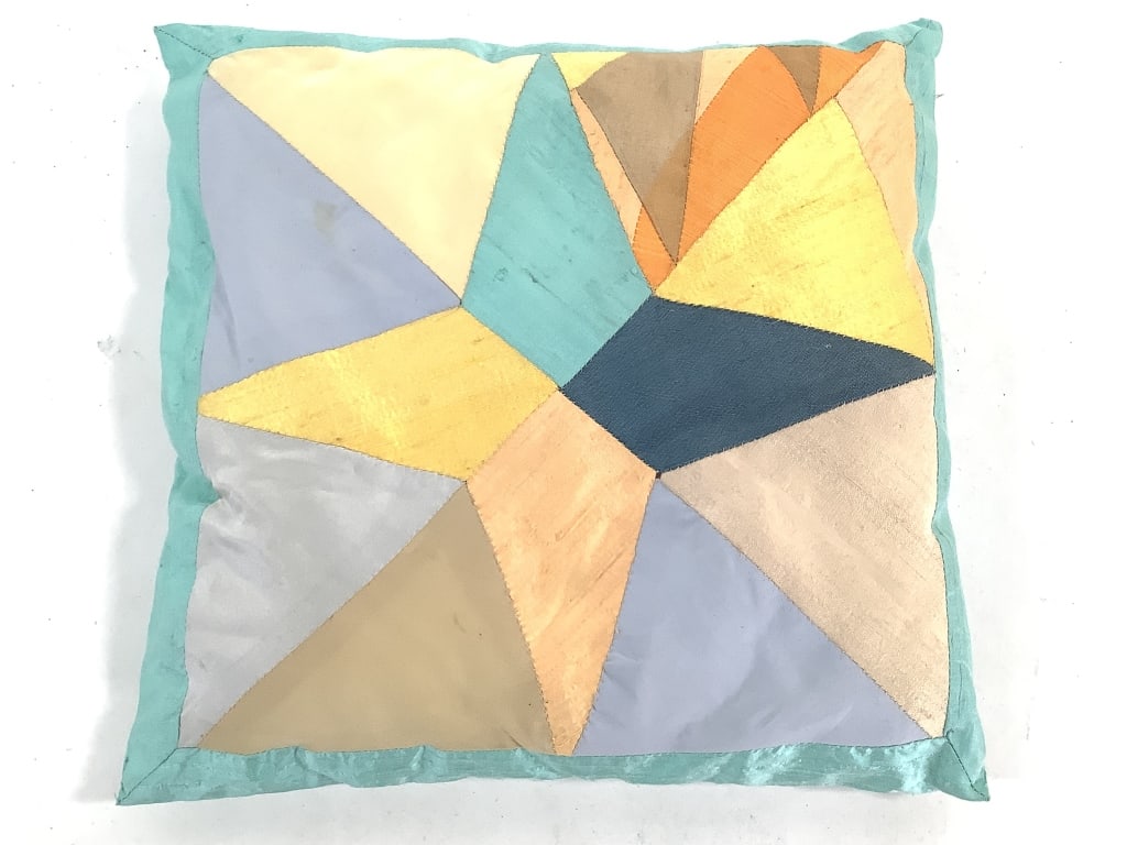 D Itter Quilted Decorative Patchwork Pillows - 8