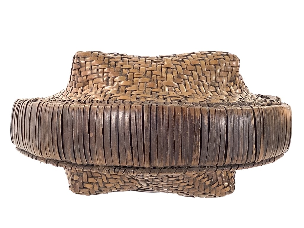 Kuba Lidded Basket Congo - 2