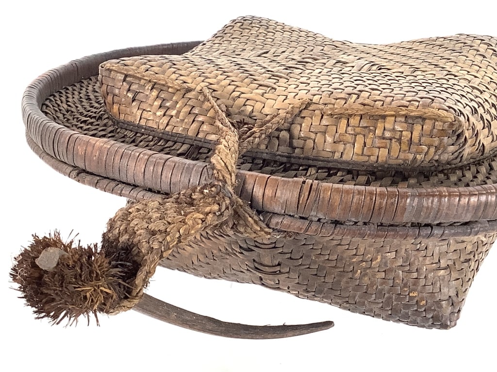 Kuba Lidded Basket Congo - 3