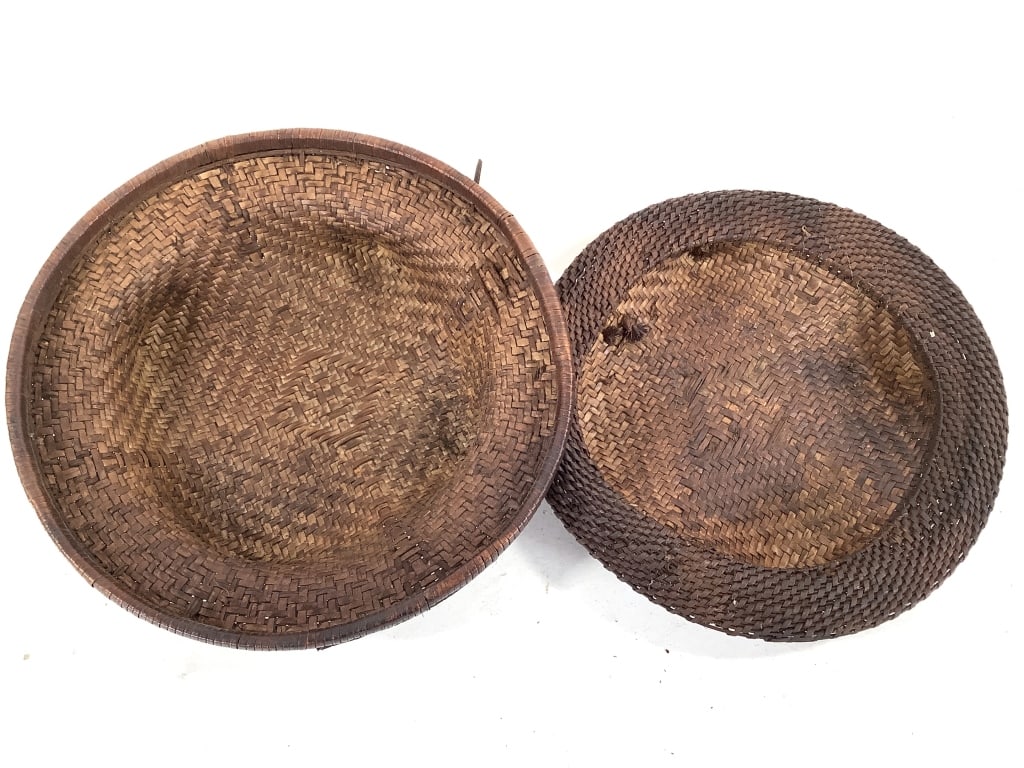 Kuba Lidded Basket Congo - 7