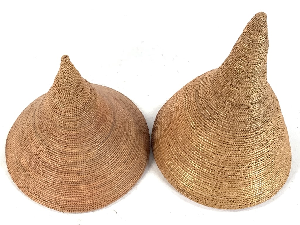 2 Tutsi Lidded Coiled Baskets - 4