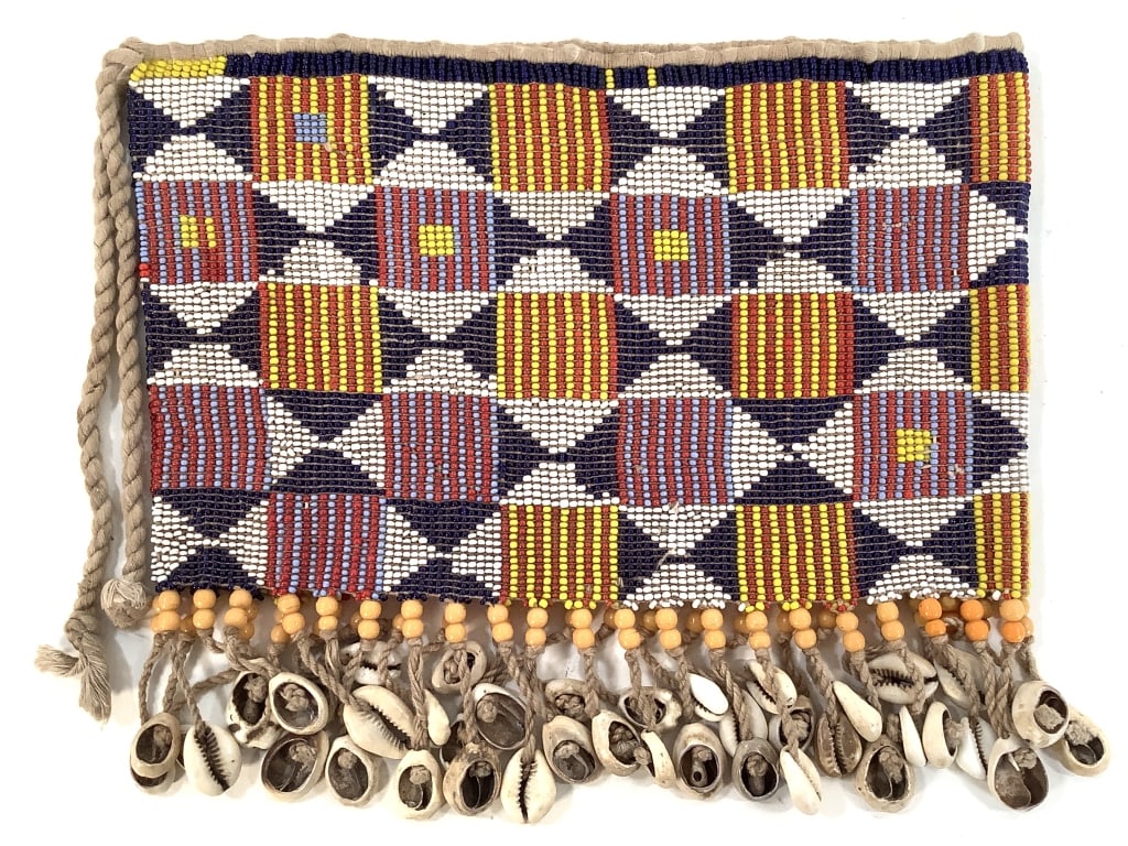 Kirdi Beaded Apron Cameroon - 2