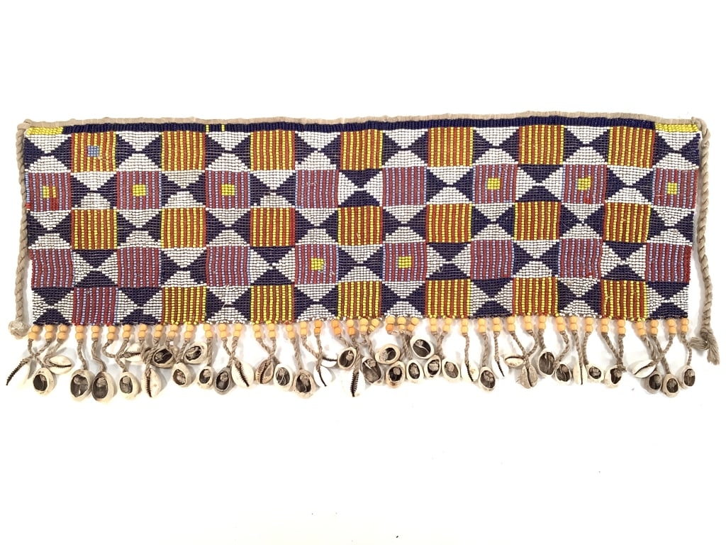Kirdi Beaded Apron Cameroon - 3