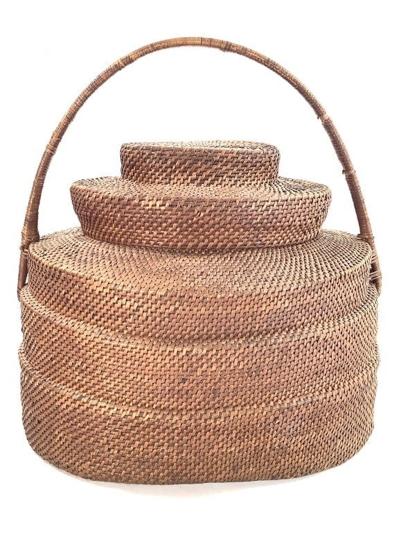 Lidded Basket Yaka or Neighboring Peoples DRC (1 of 9)