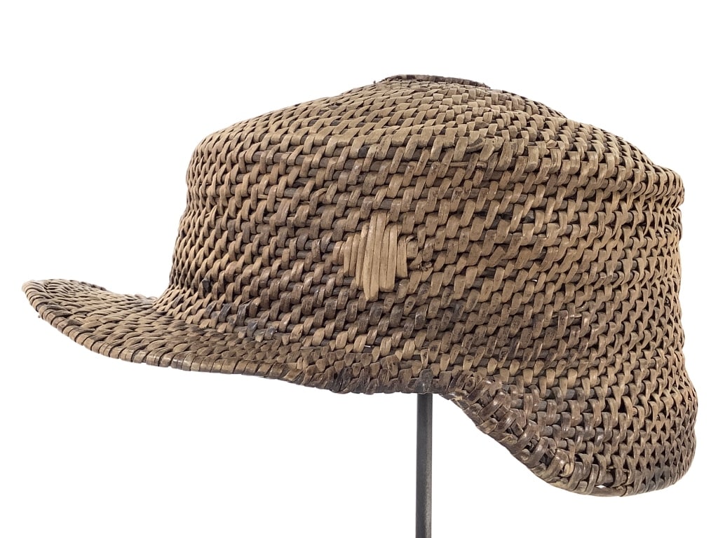 Kongo Woven Raffia Cap DRC - 3