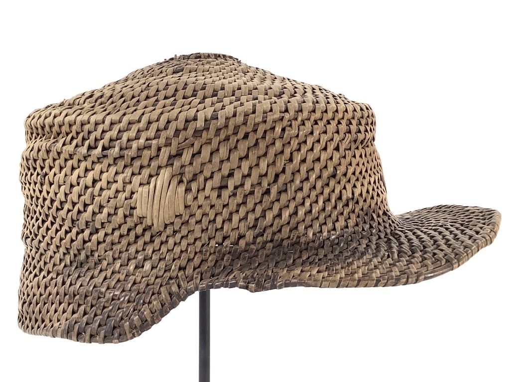 Kongo Woven Raffia Cap DRC - 4