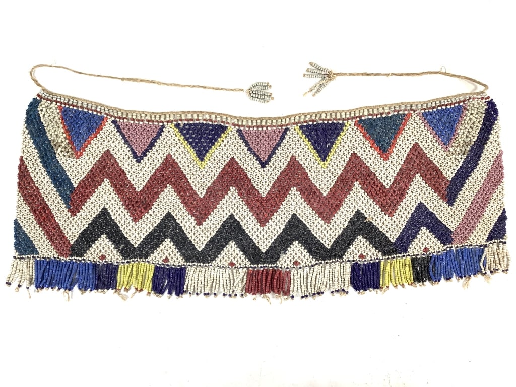 Kirdi Beaded Apron Cameroon - 6