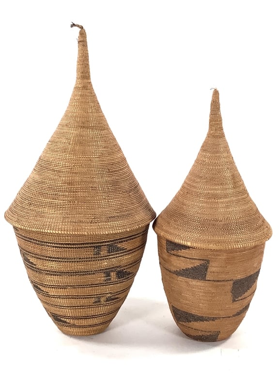 2 Tutsi Rwanda Lidded Coiled Basket (1 of 6)
