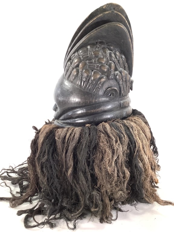 Mende Bundu Sowei Mask Sierra Leone - 5