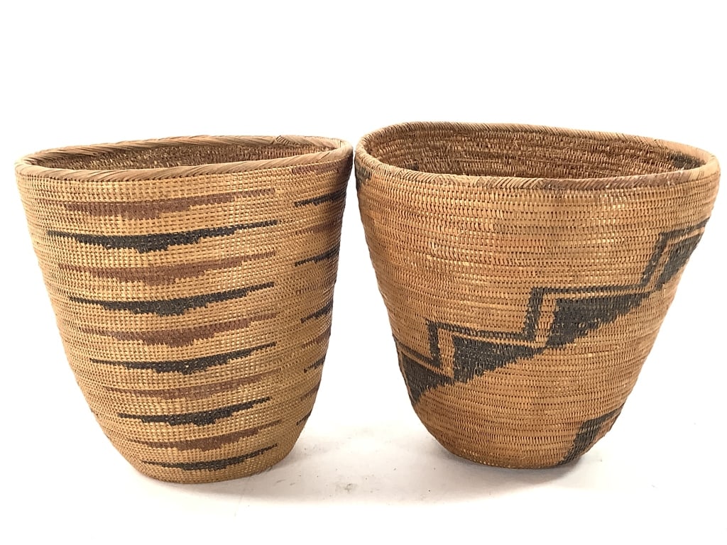 2 Tutsi Lidded Basket Rwanda - 2