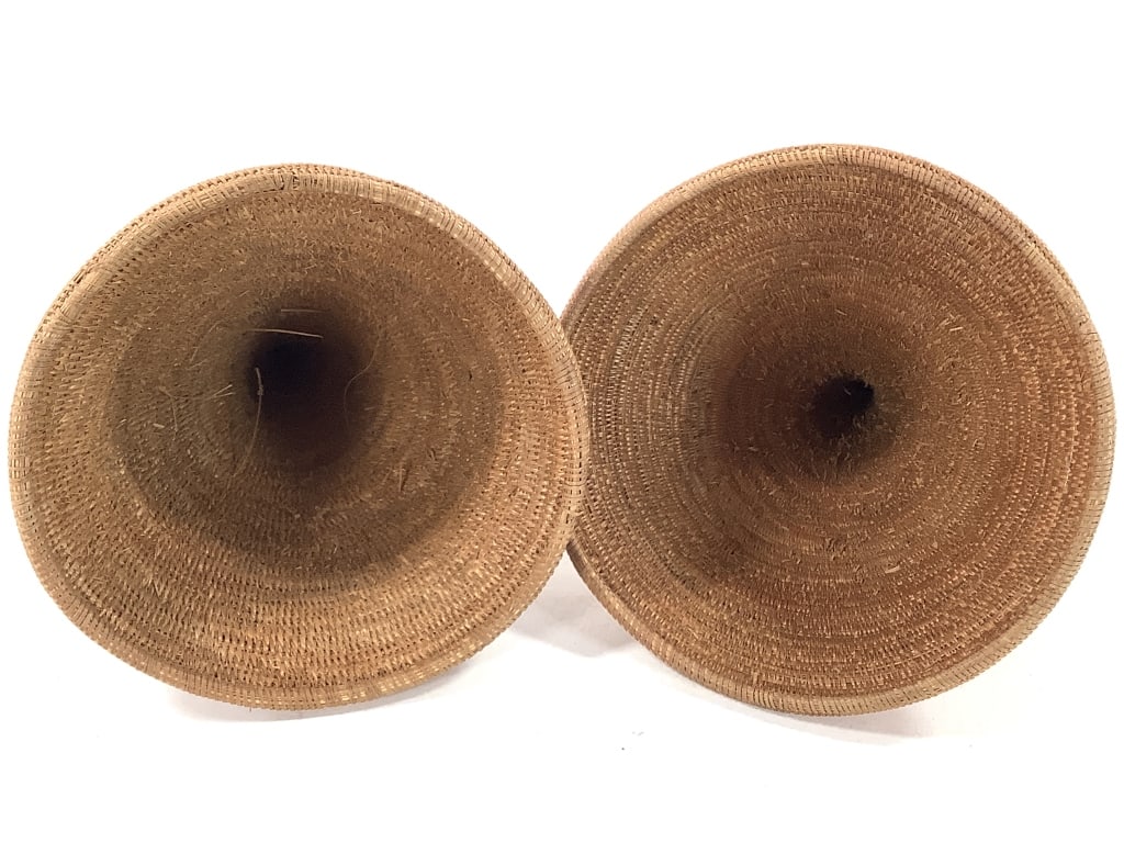 2 Tutsi Lidded Basket Rwanda - 6