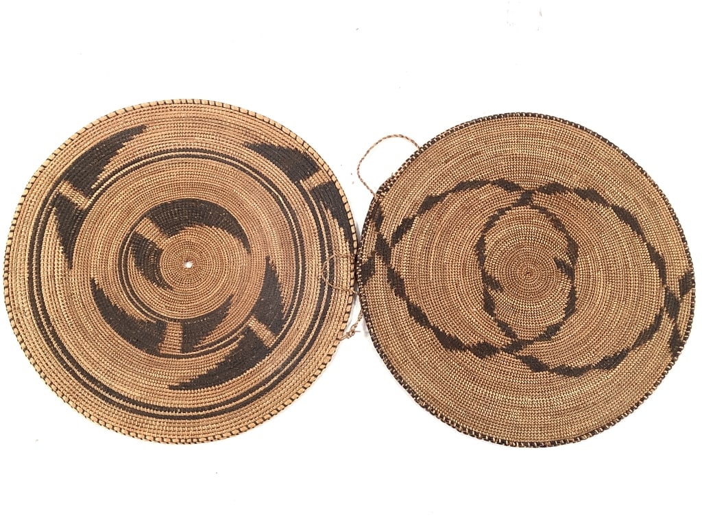 2 Tutsi Lidded Basket Rwanda - 7