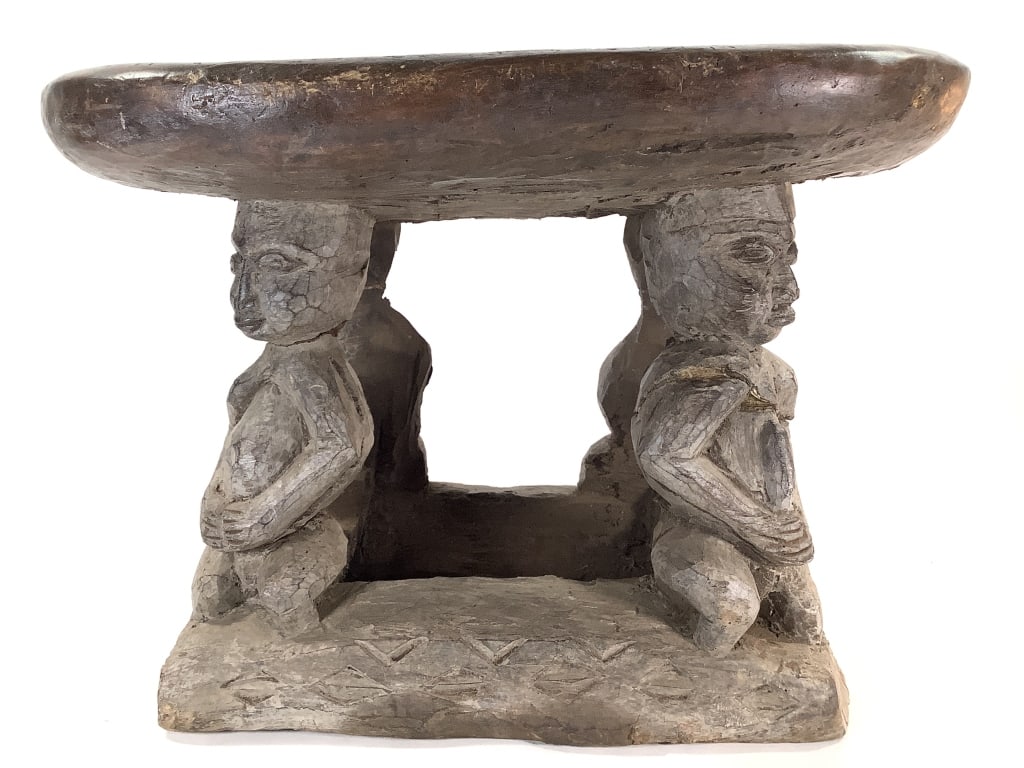 Bamileke Pedestal Stool - 7