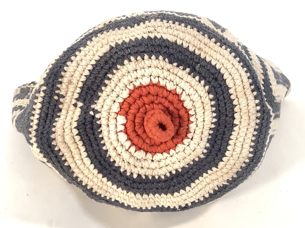 Cameroon Ashetu Hat w Zigzag Pattern - 4