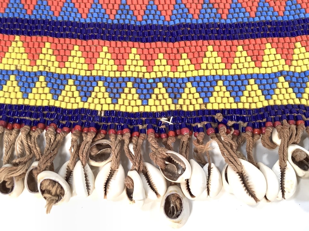 Kirdi Beaded Apron Cameroon - 3