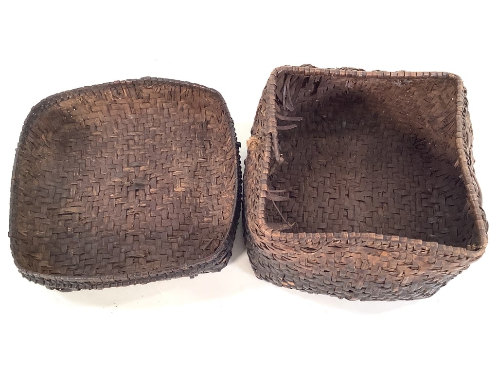 3 African Baskets Small - 4
