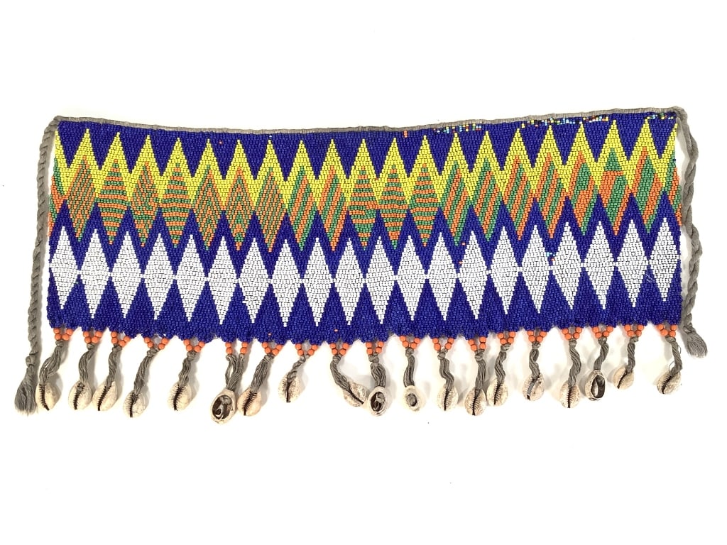 Kirdi Beaded Apron Cameroon - 2