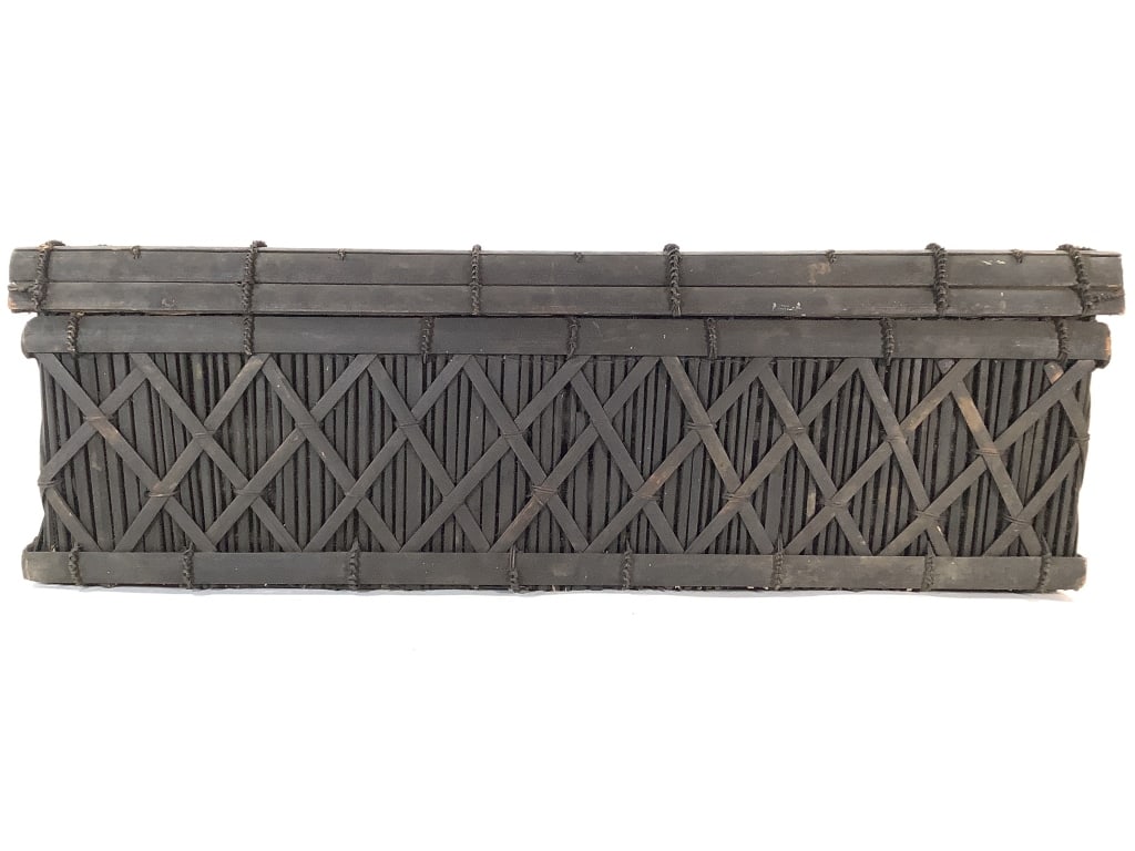 African Lidded Basket - 2