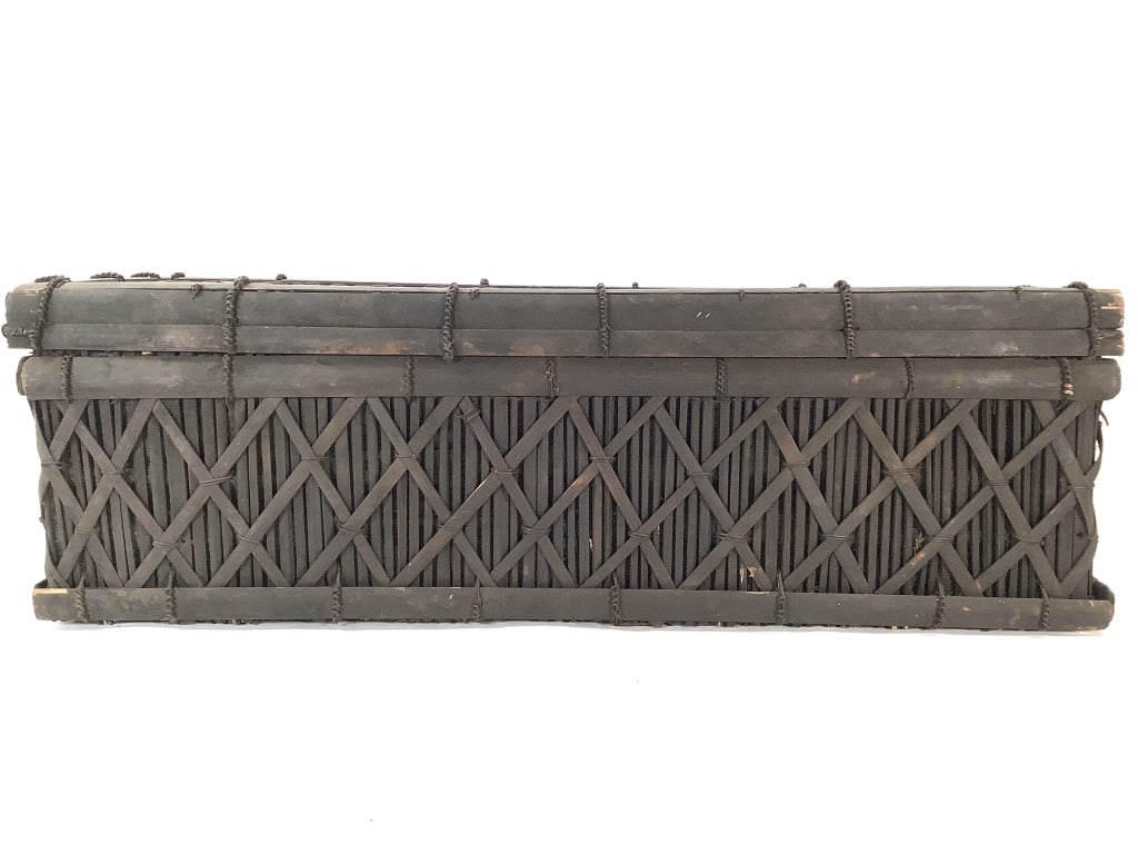 African Lidded Basket - 4