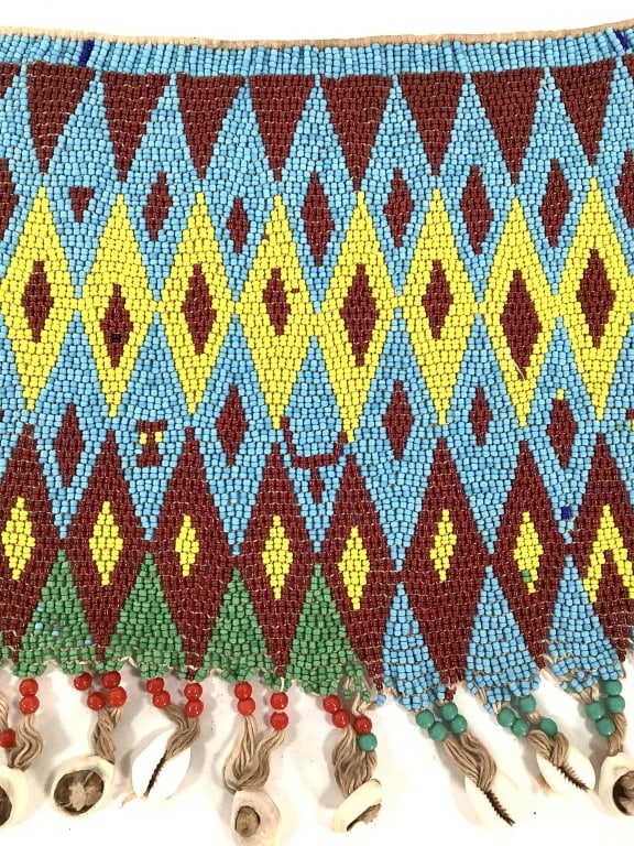 Kirdi Beaded Apron Cameroon - 4