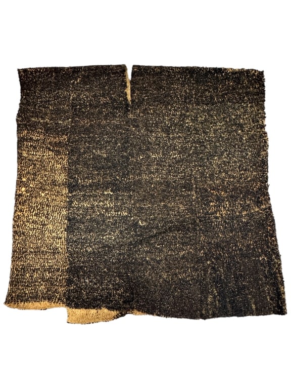 Cameroon Grasslands Human Hair Tunic.: 40"x 41" Provenance: Collection of William and Diane Itter. Please see photos for condition and details.