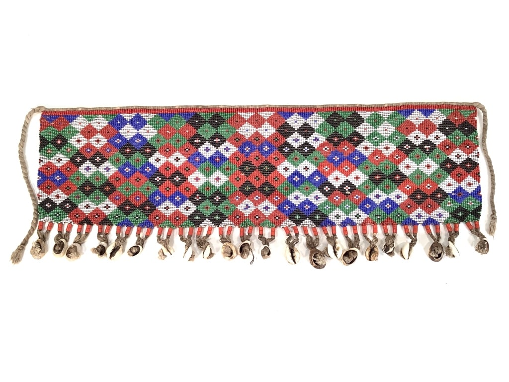 Kirdi Beaded Apron Cameroon - 2