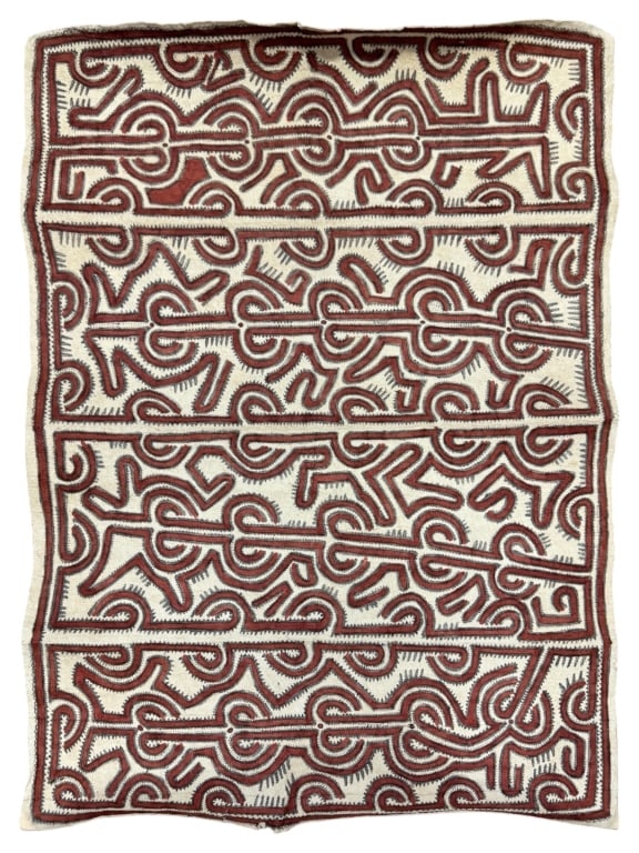 Papua New Guinea Oro Province Bark Cloth 2 of 2 (1 of 6)