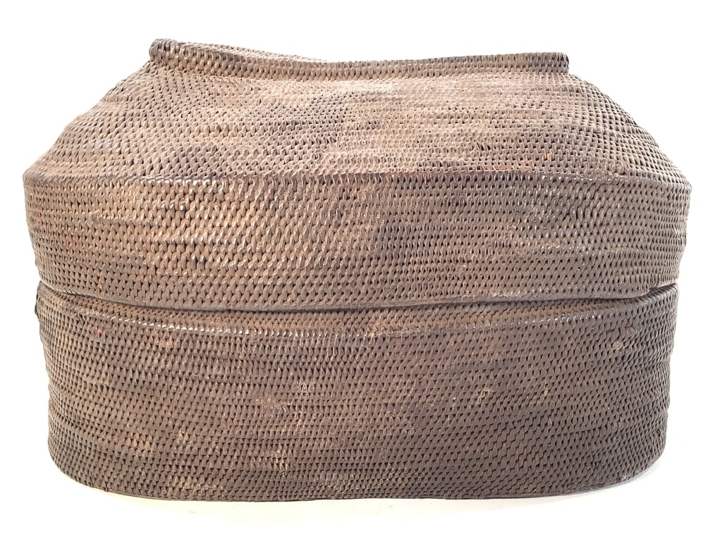 Kuba Lidded Basket DRC - 3