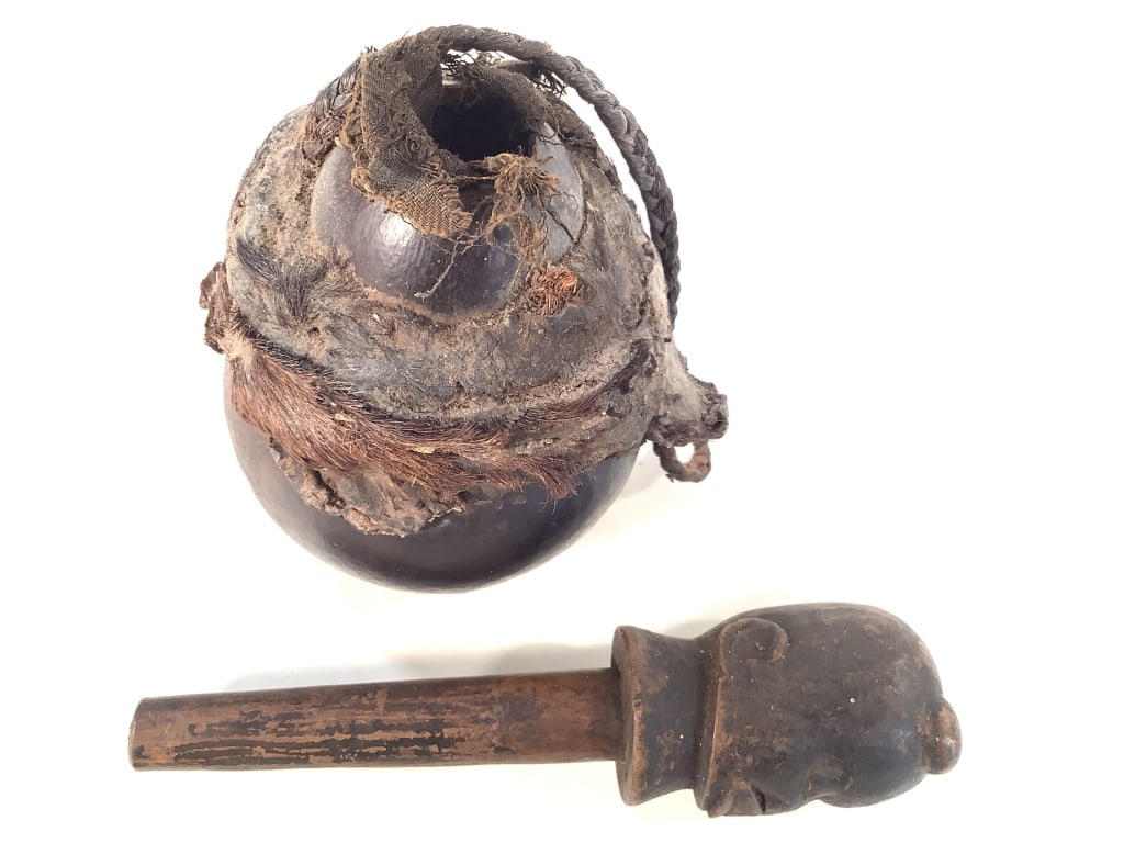 Figural Medicinal Gourd - 5