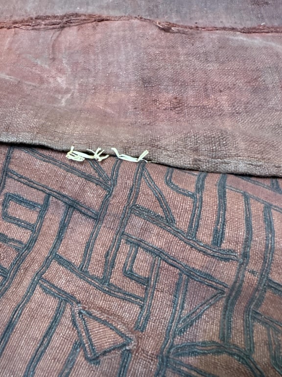 Kuba Raffia Cloth Wrapper DRC - 4
