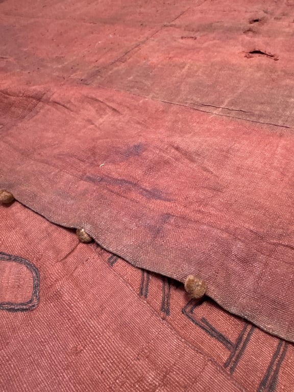 Kuba Raffia Cloth Wrapper DRC - 7
