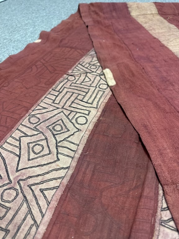 Kuba Raffia Cloth Wrapper DRC - 6