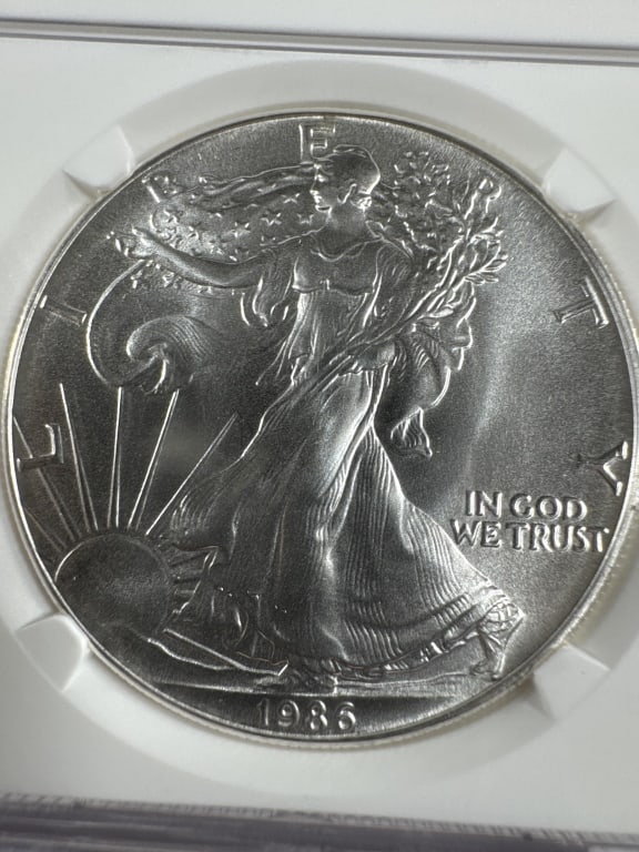 1986 ASE First Year - NGC MS69 - 2