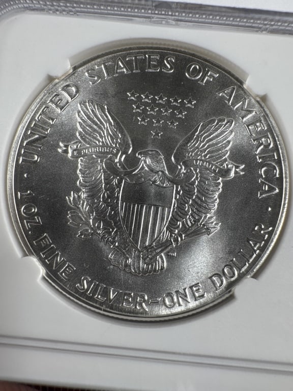 1986 ASE First Year - NGC MS69 - 4
