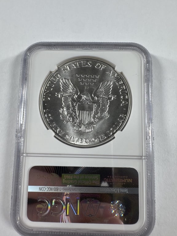 1986 ASE First Year - NGC MS69 - 5